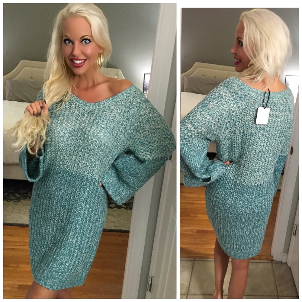 Cozy stunning sweater dress! - Picture 2 of 6